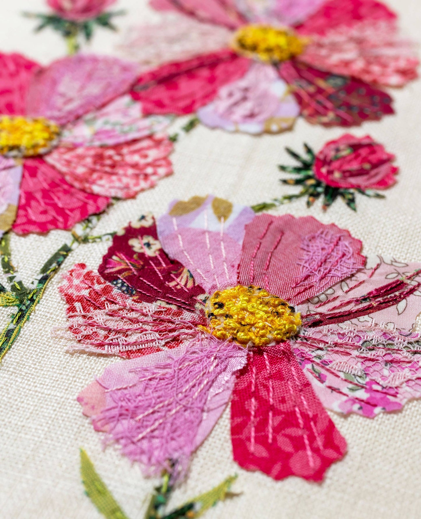 Wattle&Loop - Cosmos Slow Stitching Kit