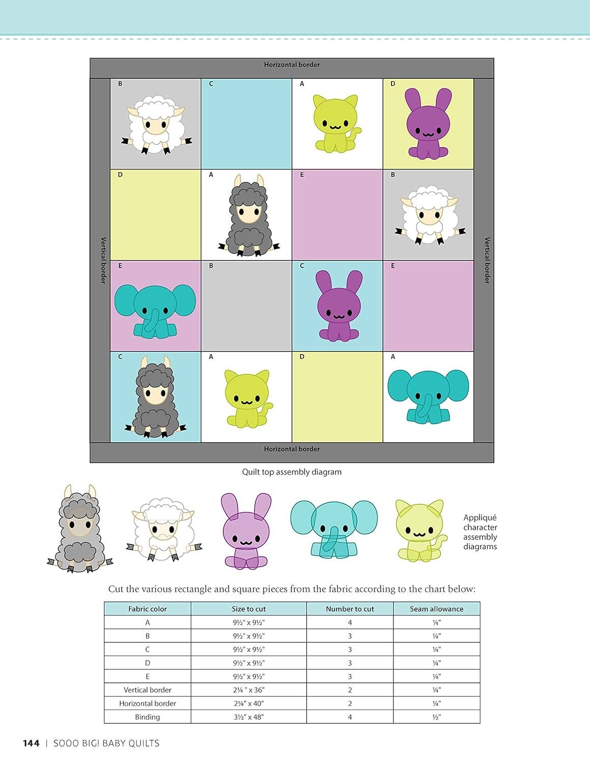 Fox Chapel Publishing - Sooo Big! Baby Quilts - 33 Adorable Designs to Sew