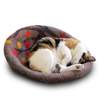 Friendsheep - Felt Wool Cat Cave ORANGE CRUSH Eco Kitty Cave