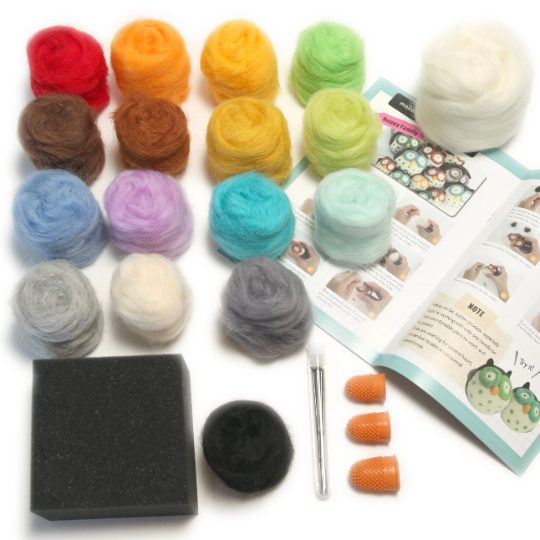Woolbuddy - Needle Felting Starter Kit