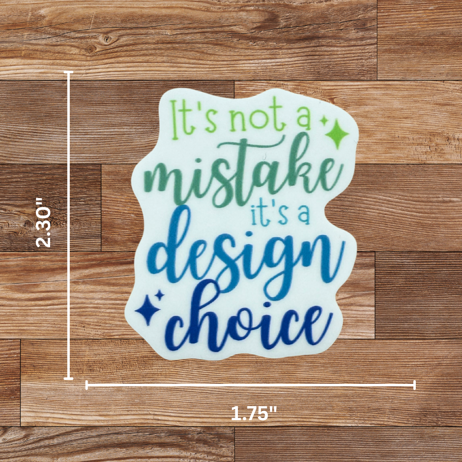 My Beste Quilt Co - Design Choice Sticker - 4 Pack